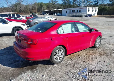 2015 Volkswagen Jetta 2.0L Tdi Se из США, поврежденный, VIN 3VWLA7AJXFM275484